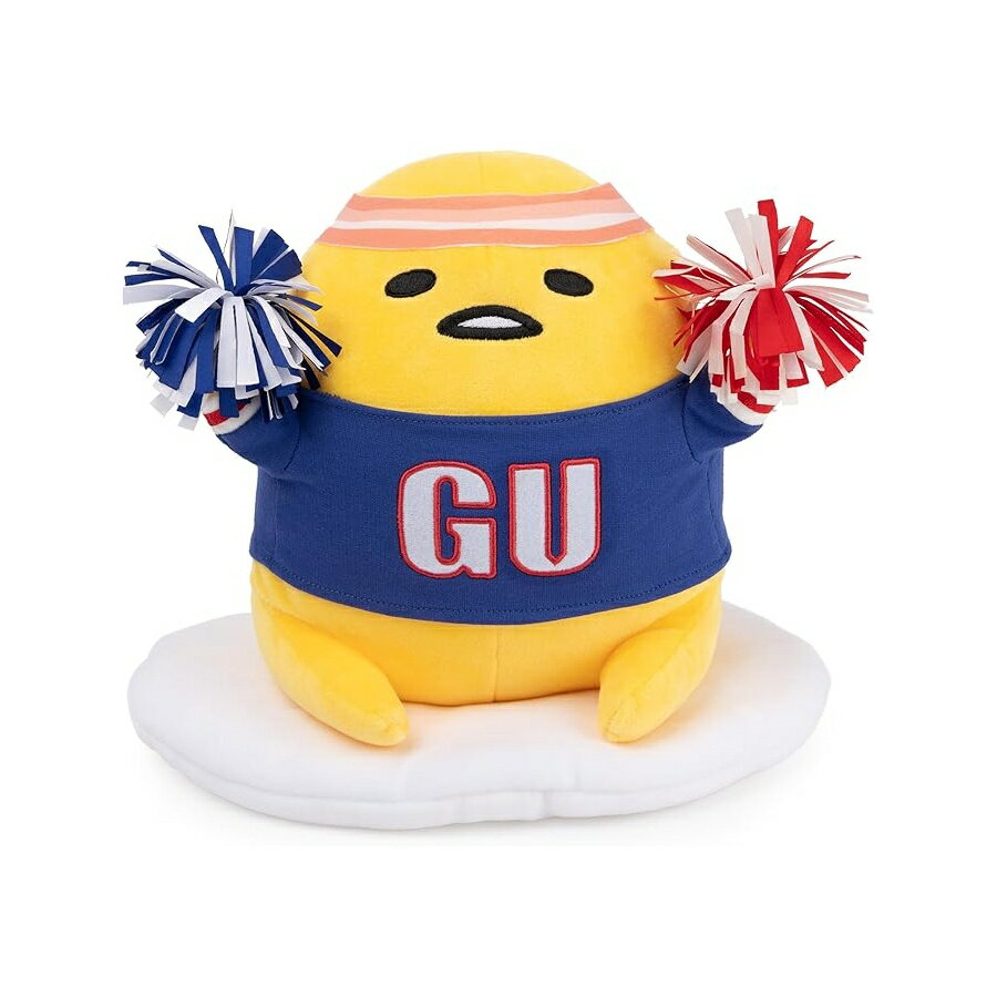 Rakuten - ガンド サンリオ ぐでたま ぬいぐるみ スポーティなぐでたまぬいぐるみ 対象年齢 1 歳以上 9 インチ GUND Sanrio Gudetama The Lazy Egg Stuffed Animal, Sporty Gudetama Plush Toy for Ages 1 and Up, 9”