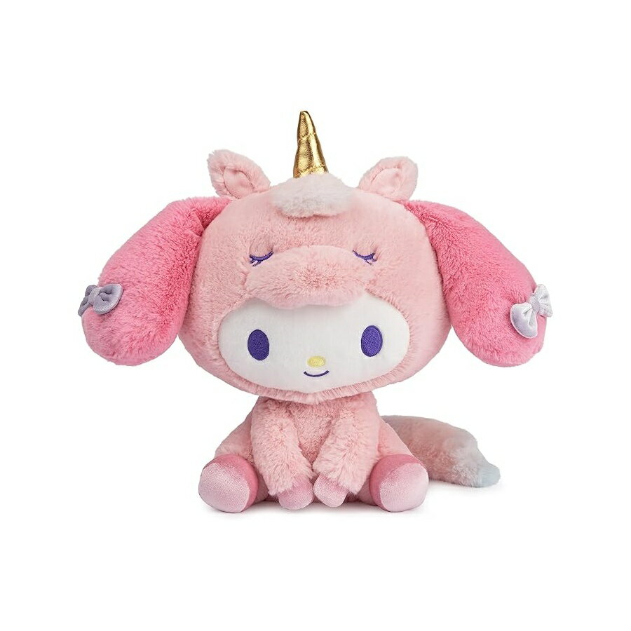 ガンド サンリオ マイメロディ ユニコーン ぬいぐるみ プレミアムぬいぐるみ 対象年齢 1歳以上 ピンク 9.5インチ GUND Sanrio My Melody Unicorn Plush Toy, Premium Stuffed Animal for Ages 1 and Up, Pink, 9.5”