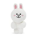 Kh CtY LINEtY ʂ Rj[ ObY GUND LINE Friends Cony Dangler Hanging Plush Stuffed Animal Rabbit, White, 6