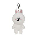 Kh CtY LINEtY ʂ Rj[ ObY L[z_[ Nbv GUND LINE Friends Cony Rabbit Backpack Clip Plush Stuffed Animal, 5