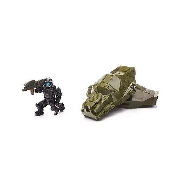 メガブロック ヘイロー Mega Bloks Halo Drop Pod Metallic Jungle ODST Toy Figure