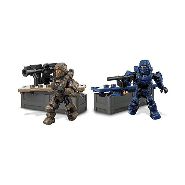 メガブロック メガコンストラックス ヘイロー Mega Construx Halo Spartan Armor Customizer Pack メーカー Mega Bloks 商品名 Mega Construx Halo Spartan Armor Customizer Pack パッケージサイズ(cm) 15.2 × 3.8 × 15.2 重量(g) 91 詳細 ・Two highly detailed, super-pose able Spartan micro action figures with authentic weapons ・Multiple interchangeable armor variants for character customization ・Includes two weapons crates for storing your weapons and armor ・Collect and combine with other Mega Bloks Halo sets ・Build the universe with Mega Bloks Halo ■海外より直輸入品となりますので、外箱に小傷・破れ等がある場合がございます。 　本体には影響ございませんので、予めご容赦ください。 ■携帯からの注文の際【納期目安】が表示されない場合もございます。 　納期の表示が確認出来ない商品に関しましては、お手数ですが、PCページより【納期目安】の確認をお願いします。 　また、携帯からのご注文のお客様は携帯電話の受信設定（フィルター）を必ずご確認下さいますようお願いいたします。メガブロック メガコンストラックス ヘイロー Mega Construx Halo Spartan Armor Customizer Pack