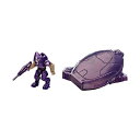 KubN wC[ Mega Bloks Halo Drop Pod Metallic Purple Elite Toy Figure