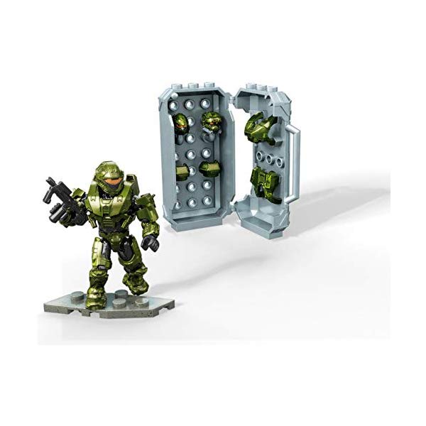 メガブロック メガコンストラックス ヘイロー Mega Construx Halo Metallic Green Power Pack