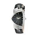 n~g rv EHb` Hamilton H24411732 x` Y jp Hamilton Mens H24411732 Ventura Stainless Steel Watch with Black Leather Band