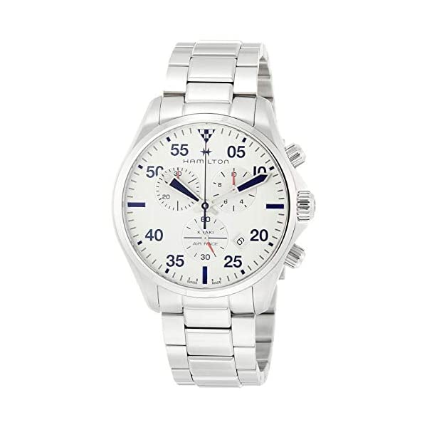 Walden - ハミルトン 腕時計 ウォッチ Hamilton H76712151 カーキ パイロット クロノグラフ メンズ 男性用 Hamilton Khaki Pilot Chronograph Silver Dial Men's Watch H76712151