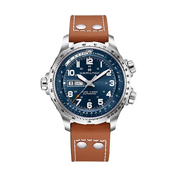 ハミルトン 腕時計 ウォッチ Hamilton H77765541 カーキ アビエーション Hamilton Khaki Aviation X-Wind Day Date H77765541