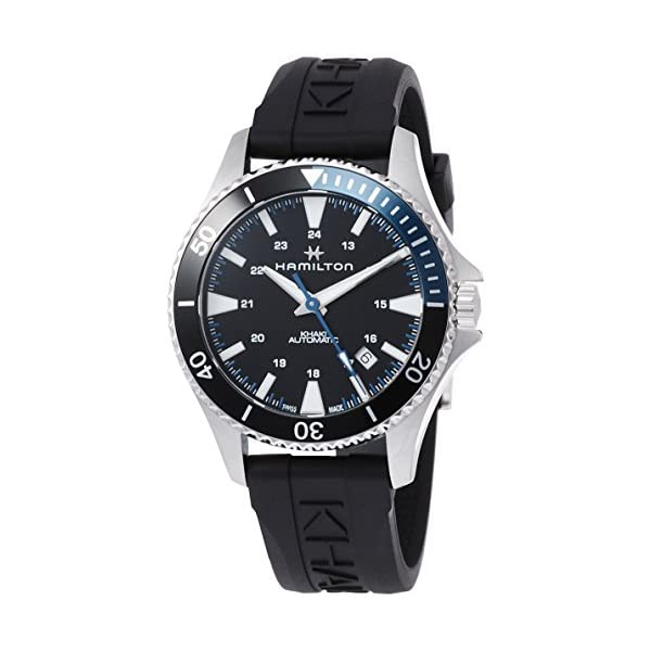 ハミルトン 腕時計 ウォッチ Hamilton H82315331 カーキ ネイビー メンズ 男性用 Hamilton H82315331 Khaki Navy Scuba Men's Watch Black 40mm Stainless Steel