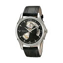 n~g rv EHb` Hamilton H32565735 WY}X^[ I[g}`bN  AiO Y jp Hamilton Men's HML-H32565735 Jazzmaster Open Heart Analog Display Swiss Automatic Black Watch