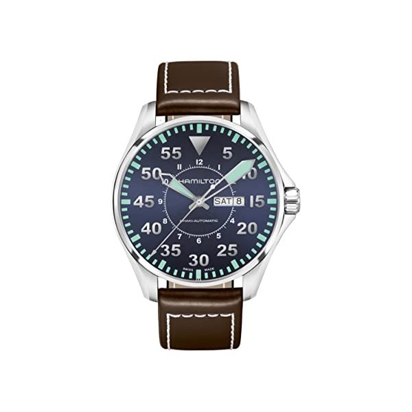 ハミルトン 腕時計 ウォッチ Hamilton H64715545 カーキ アビエーション パイロット オートマチック 自動巻き メンズ 男性用 Hamilton Khaki Aviation Pilot Automatic Blue Dial Men's Watch H64715545