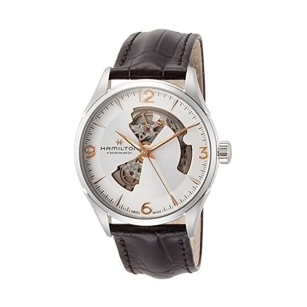 ハミルトン 腕時計 ウォッチ Hamilton H32705551 ジャズマスター メンズ 男性用 Hamilton Jazzmaster Silver Dial Leather Strap Men's Watch H32705551