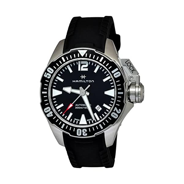 ハミルトン 腕時計 ウォッチ Hamilton H77605335 カーキ ネイビー オートマチック 自動巻き メンズ 男性用 Hamilton Khaki Navy Frogman Automatic Men's Watch H77605335