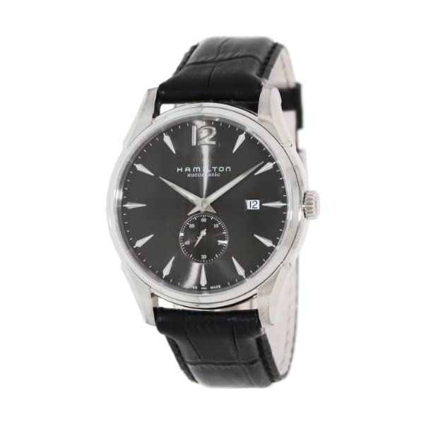 ハミルトン 腕時計 ウォッチ Hamilton H38655785 ジャズマスター メンズ 男性用 Hamilton Men's H38655785 Jazzmaster Slim Petite Seconde Black Dial Watch