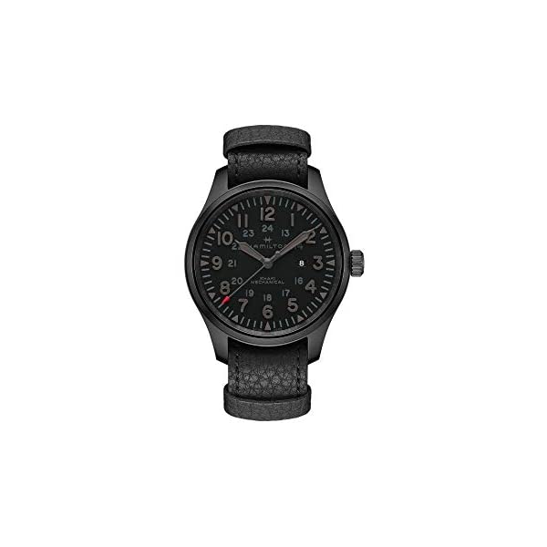 ハミルトン 腕時計 ウォッチ Hamilton H69809730 カーキ メカニカル フィールド Hamilton Khaki Field Mechanical - H69809730 Black/Black One Size