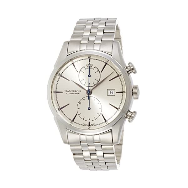 ハミルトン 腕時計 ウォッチ Hamilton H32416981 クラシック オートマチック 自動巻き メンズ 男性用 Hamilton Men's Timeless Classic Stainless Steel Swiss-Automatic Watch with Stainless-Steel Strap, Silver, 22 (Model: H32416981)