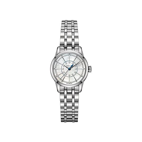 ハミルトン 腕時計 ウォッチ Hamilton H40311191 H40311191 Hamilton Railroad Stainless Steel Braclet pearl Dial Lady Watch