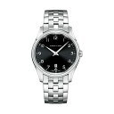 ハミルトン 腕時計 ウォッチ Hamilton H38511133 ジャズマスター メンズ 男性用 Hamilton Men's H38511133 Jazzmaster Slim Black Dial Watch(2)