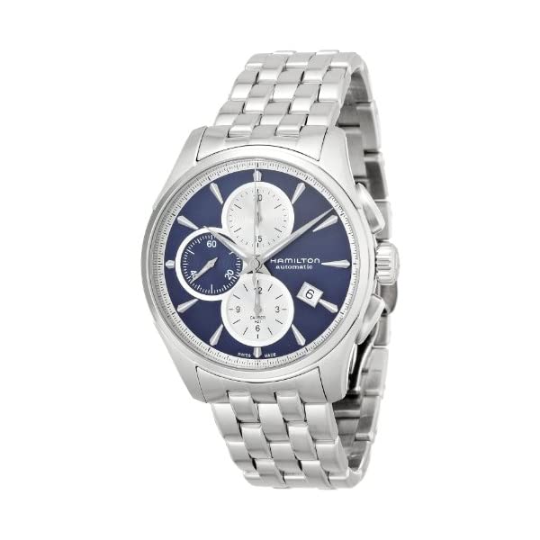 ハミルトン 腕時計 ウォッチ Hamilton H32596141 ジャズマスター オートマチック 自動巻き クロノグラフ メンズ 男性用 Hamilton Jazzmaster Blue Dial SS Chronograph Automatic Men's Watch H32596141