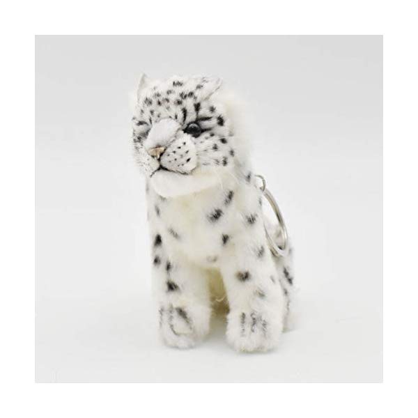 ハンサ スノーレパード ユキヒョウ ヒョウ 豹 キーホルダー Hansa - Snow Leopard Keychain