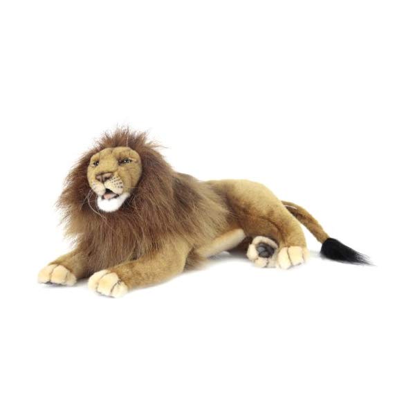 nT CI Y IX ʂ Hansa Laying Lion Plush