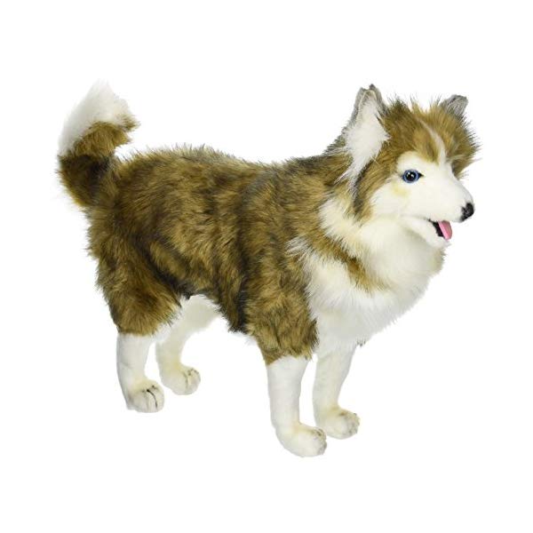 ハンサ シベリアンハスキー ぬいぐるみ Hansa Husky Dog Plush