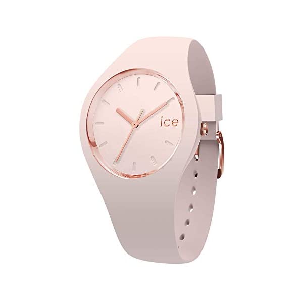 楽天i-selectionアイスウォッチ 腕時計 IceWatch レディース 女性用 Ice-Watch ICE GLAM COLOR Medium Light Pink Silicone Band Women's Watch 015334