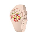 アイスウォッチ 腕時計 IceWatch レディース 女性用 Ice-Watch Women's Flower 017583 Pink Silicone Quartz Fashion Watch その1