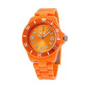 ACXEHb` rv IceWatch Y jp Ice Classic Solid Orange Dial Plastic Strap Men's Watch CSOEBP10