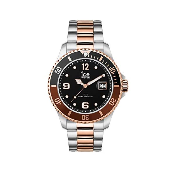 アイスウォッチ 腕時計 IceWatch メンズ 男性用 Ice Steel Mens Analog Quartz Watch with Stainless Steel Bracelet IC016548
