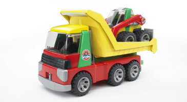 Bruder Toys ブルーダー トランスポーター Transporter With Skid Steer Loader