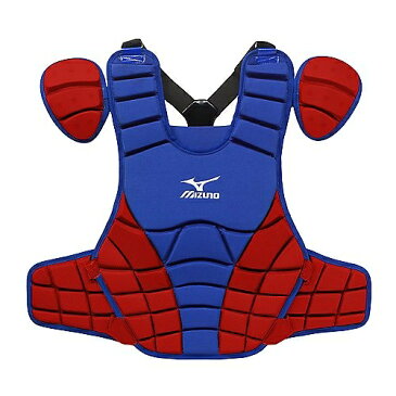 USAミズノ 2012最新仕様 サムライ G3 硬式プロテクター ロイヤルブルー/レッド Mizuno Samurai G3 15-Inch Chest Protector (Royal/Red)