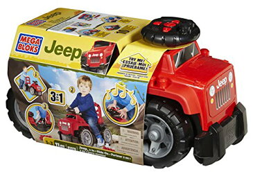 メガブロック ジープ レッド Mega Bloks Jeep Ride-On, Red