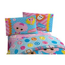 ララループシー ソフトドール 人形 ベッドカバーセット Lalaloopsy Doll Twin Sheet Set with 1 Flat Sheet, 1 Fitted Sheet and 1 Pillowcase