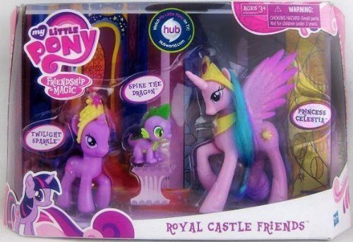 新規購入 マイリトルポニー フィギュア 人形 ドール トワイライトスパークル スパイク プリンセスセレスティア My Little Pony Playset Royal Castle Friends Twilight Sparkle Spike The Dragon Princess Celestia 楽天ランキング1位 Verylife Com Br