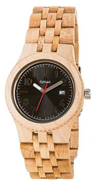 テンス 時計 腕時計 木製 Tense Discovery Yukon Jumbo Round Maple Wood Watch J5200M DF