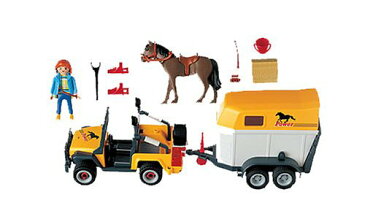 プレイモービル 3249 馬の輸送用ジープ Playmobil 3249 Equine Transporter