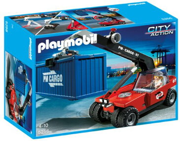 プレイモービル 5256 コンテナと貨物輸送機 PLAYMOBIL Cargo Transporter with Container