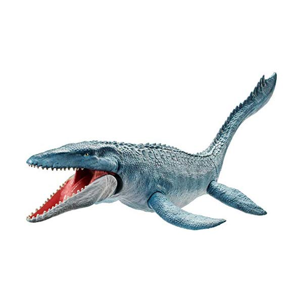 ジュラシックワールド 炎の王国 恐竜 モササウルス アクション フィギュア 人形 おもちゃ Jurassic World Real Feel Mosasaurus