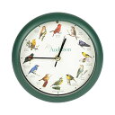 |v   쒹  CeA 8C` Mark Feldstein & Associates Audubon Singing Bird Clock, 8