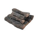 Z~bNEbhO vJ d gF Stanbroil Fireplace 10 Piece Set of Ceramic Wood Logs for All Types of Ventless, Gel, Ethanol, Electric,Gas Inserts, Propane, Indoor or Outdoor Fireplaces & Fire Pits