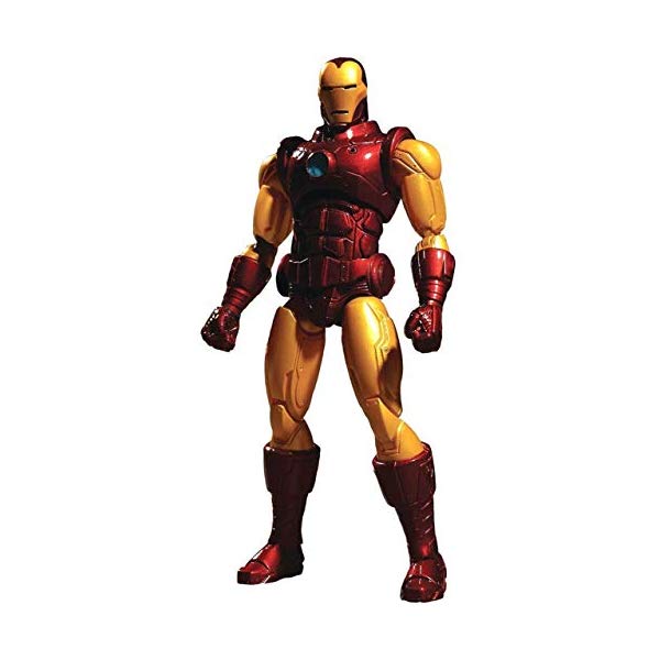 アイアンマン フィギュア 人形 マーベル Mezco One:12 Collective Iron Man Action Figure Marvel