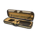 スカイ バイオリン オブロング ケース ヴァイオリン ウッド 湿度計 (カーキ/カーキ) Sky Violin Oblong Case VNCW01 Solid Wood with H..