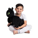 ヒックとドラゴン トゥース 大きい ぬいぐるみ 抱き枕 クッション 寝具 グッズ Franco Kids Bedding Super Soft Plush Snuggle Cuddle Pillow, One Size, How to Train Your Dragon Toothless