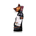 メーカー Tooarts 商品名 Tooarts Cat Shaped Wine Holder Wine Rack shelf Metal Sculpture Practical Home decoration Crafts パッケージサイズ(cm) 34.8 × 15.2 × 11.7 重量(g) 635 詳細 ・Metal carved and handmade craftsmanship. ・Environmental painting technology. ・Lovely and cute, funny and humorous. ・Perfect for indoor decoration: restaurant, cabinet, bar, kitchen, etc. ・Beautiful and functional. ■海外より直輸入品となりますので、外箱に小傷・破れ等がある場合がございます。 　本体には影響ございませんので、予めご容赦ください。 ■携帯からの注文の際【納期目安】が表示されない場合もございます。 　納期の表示が確認出来ない商品に関しましては、お手数ですが、PCページより【納期目安】の確認をお願いします。 　また、携帯からのご注文のお客様は携帯電話の受信設定（フィルター）を必ずご確認下さいますようお願いいたします。