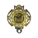 パシフィックギフトウェア 掛け時計 Pacific Giftware Cool 3-D Steampunk Wall Clock Steam Punk Sci-Fi