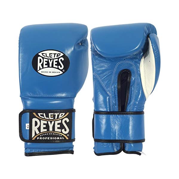 クレト・レイエス ボクシンググローブ Cleto Reyes Hook & Loop Training Gloves ブルー 12オンス