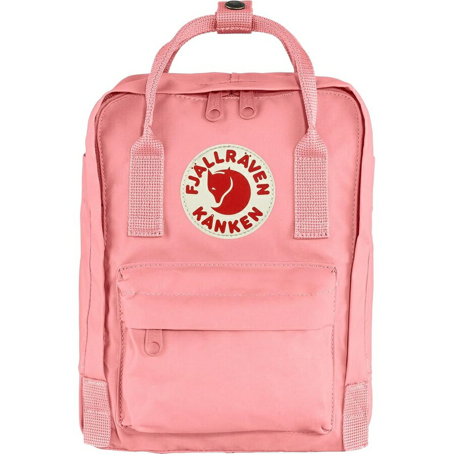 フェールラーベン Kanken ミニ バックパック - コンパクトな毎日の持ち運び、耐久性のあるビニロン生地 - トラベル、ピンク Fjallraven Kanken Mini Backpack - Compact Everyday Carry, Durable Vinylon Fabric - Travel, Pink
