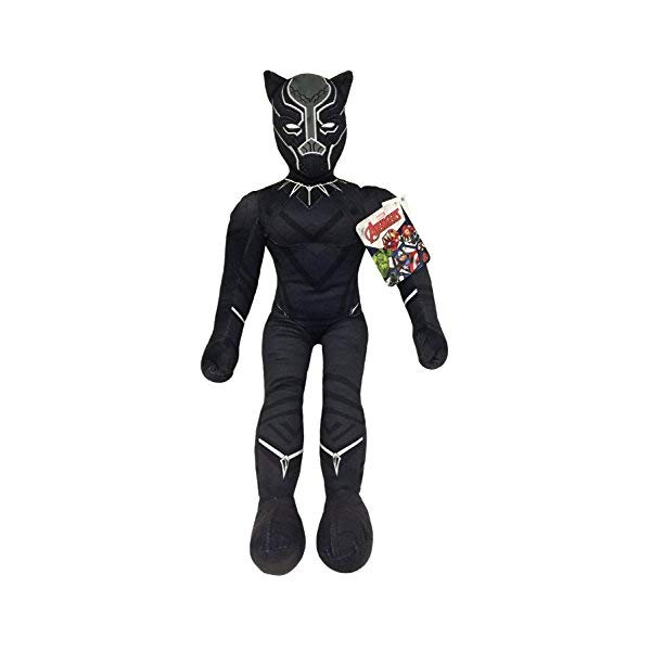 ブラックパンサー マーベル ぬいぐるみ クッション ピロー まくら 抱き枕 グッズ おもちゃ Jay Franco Marvel Black Panther P...