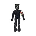 ブラックパンサー マーベル ぬいぐるみ クッション ピロー まくら 抱き枕 グッズ おもちゃ Jay Franco Marvel Black Panther Plush Stuffed Pillow Buddy Kids Super Soft Polyester Microfiber, 27 inch (Official Marvel Product) 1