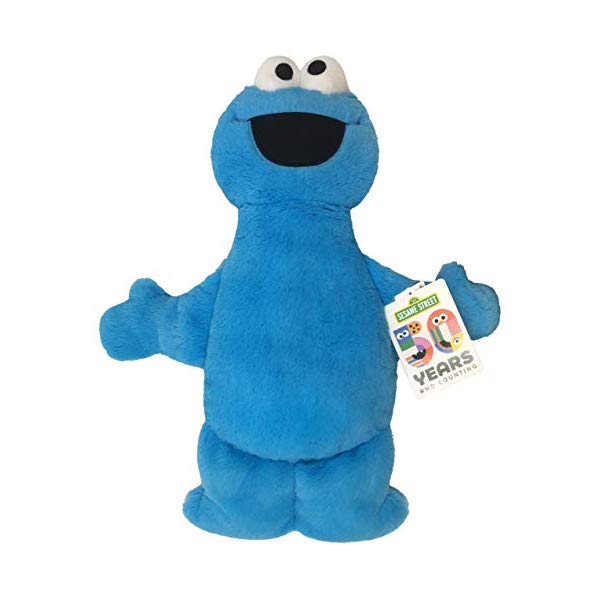 セサミストリート クッキーモンスター ぬいぐるみ クッション ピロー まくら 抱き枕 グッズ おもちゃ Jay Franco Sesame Street Plush Stuffed Cookie Monster Large Pillow Buddy Super Soft Polyester Microfiber, 22 inch (Official Sesame Street Product)